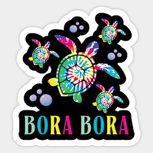 French Polynesia Bora Bora Sticker